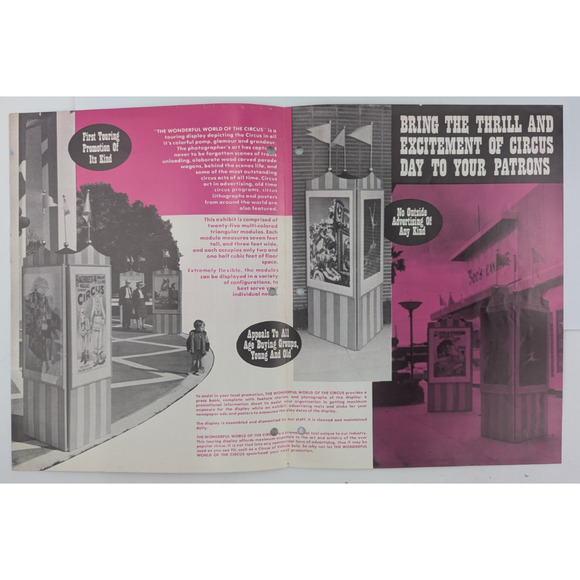 The Wonderful World Of the Circus Ephemera Photos Brochure Negatives Lot - Picture 4 of 14